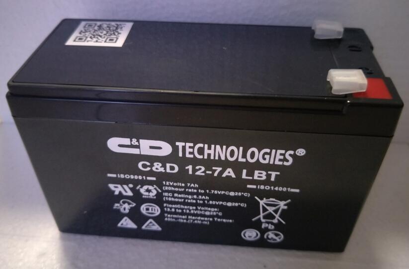 C&D大力神蓄電池的快速充電