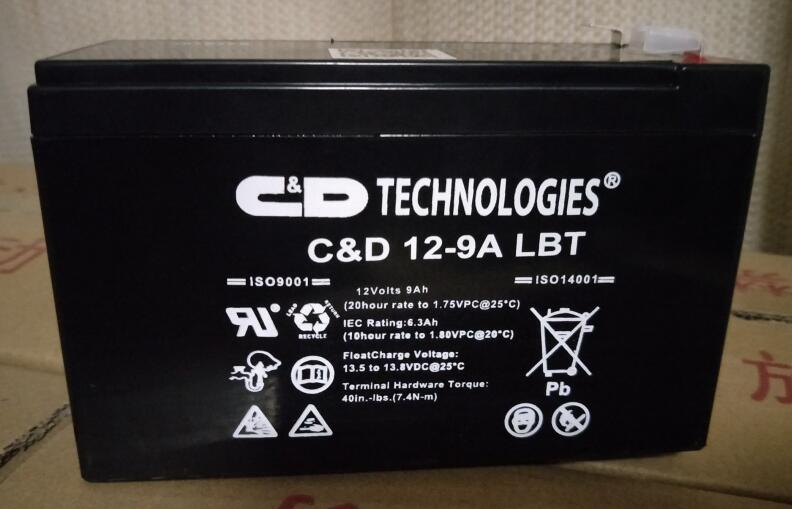 C&D大力神蓄電池C&D12-9ALBT
