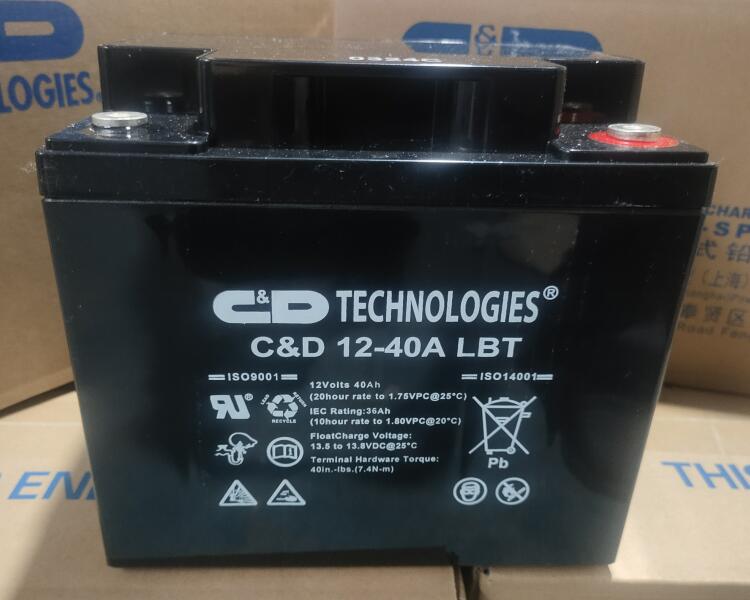 C&D西恩迪蓄電池C&D12-40ALBT 12V40AH